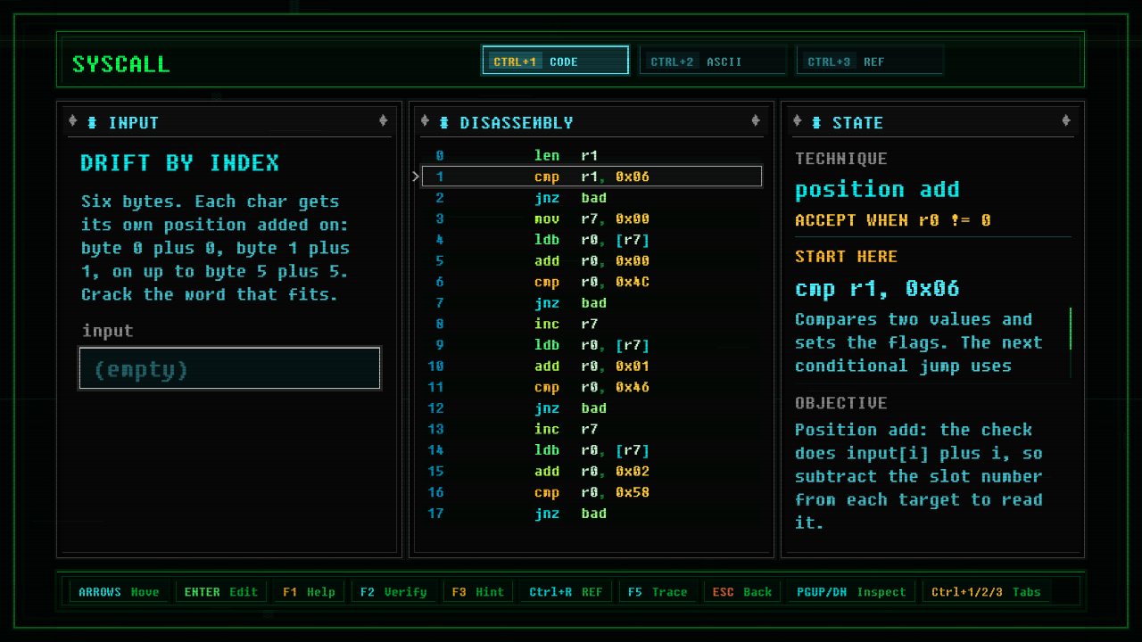 In-game screenshot of DRIFT BY INDEX