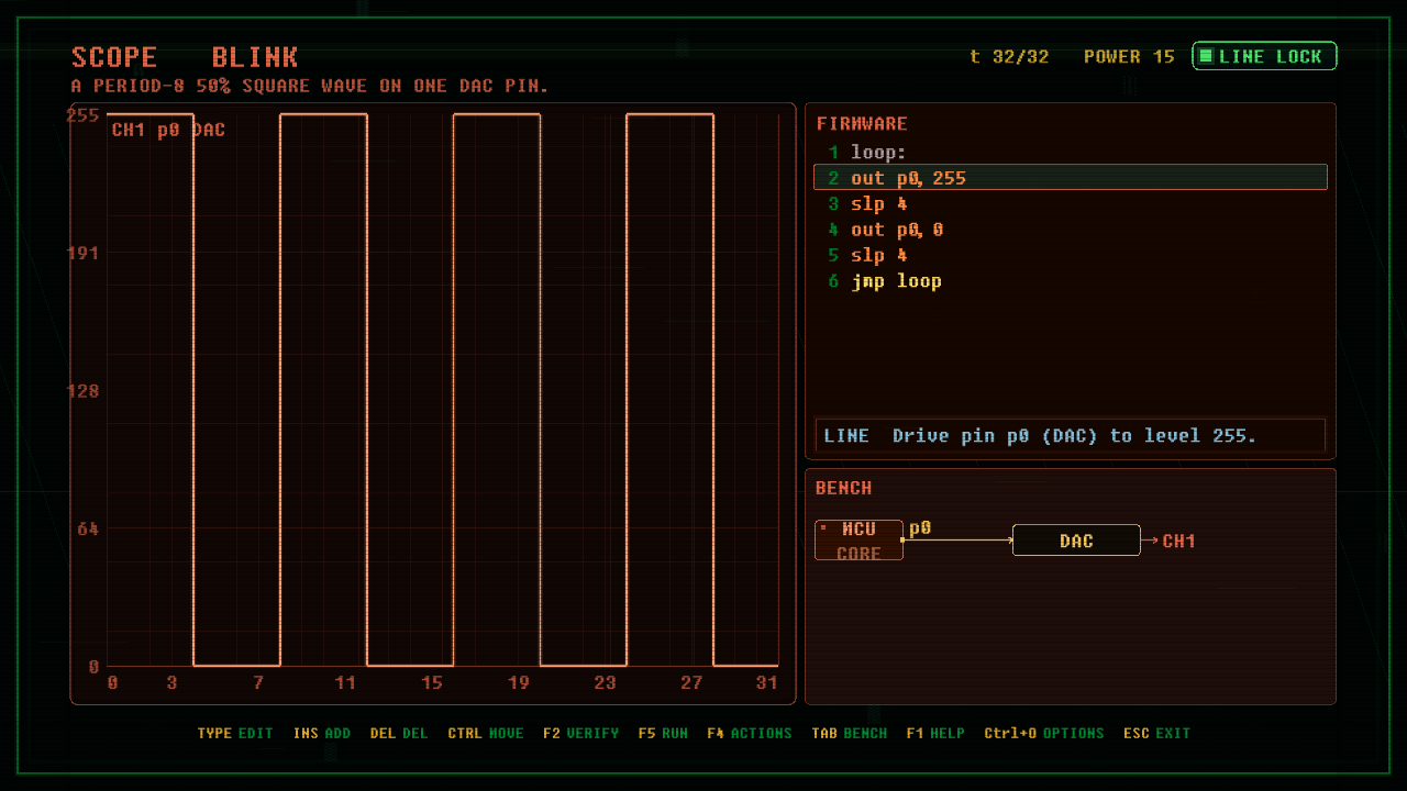 In-game screenshot of BLINK