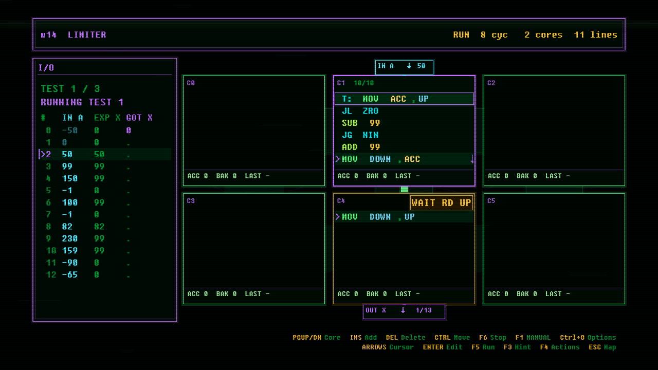 In-game screenshot of LIMITER