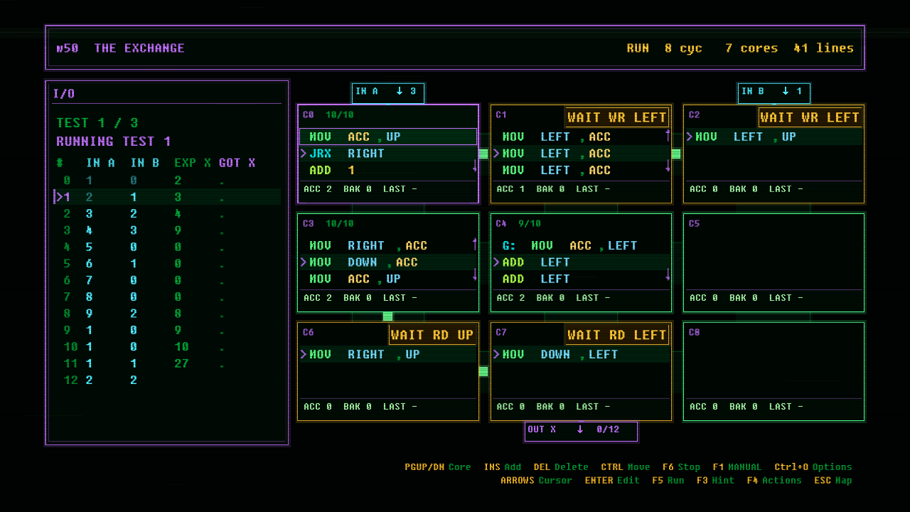In-game screenshot of THE EXCHANGE