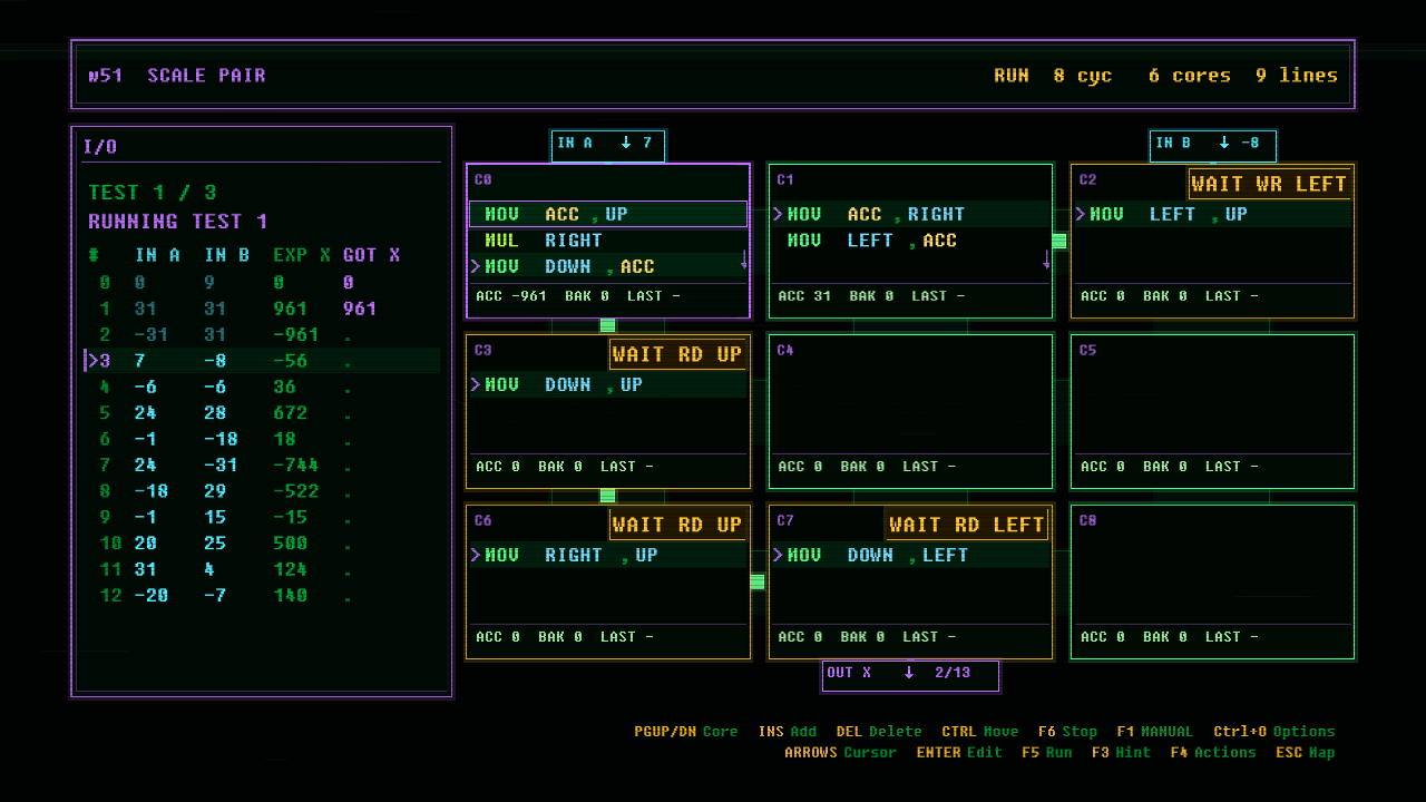 In-game screenshot of SCALE PAIR